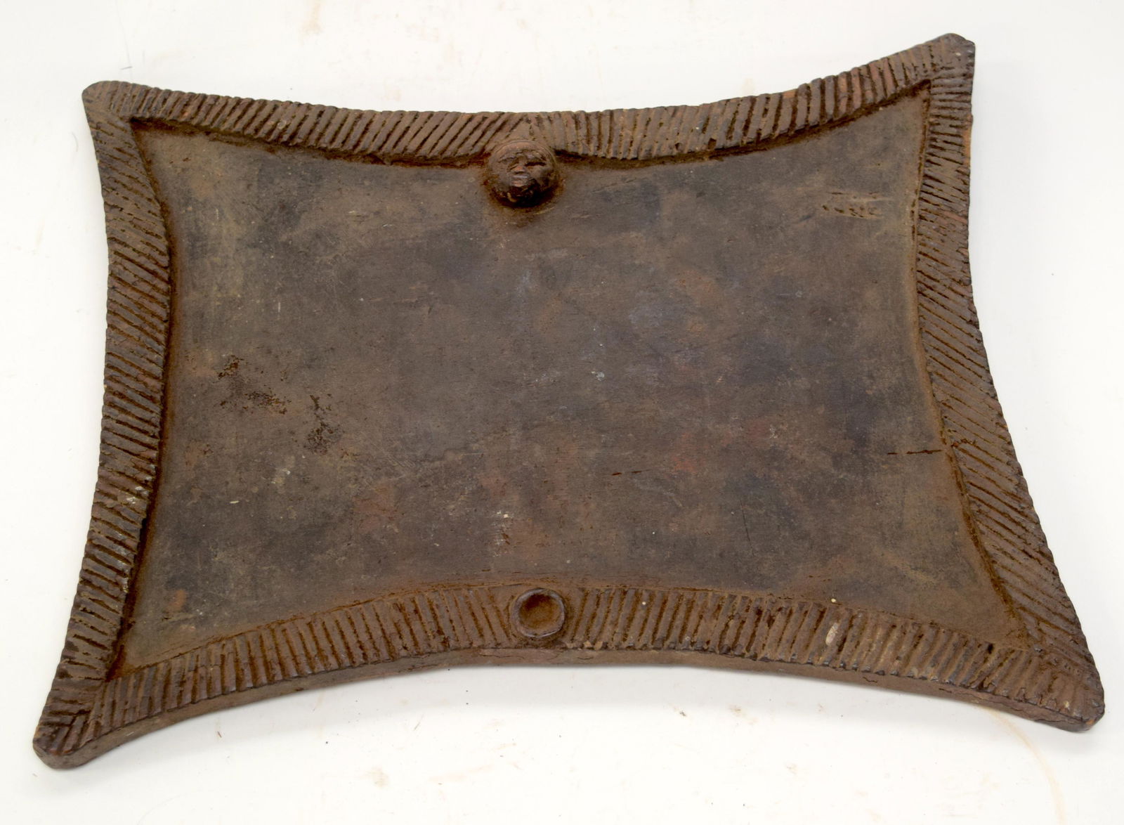 A TRIBAL YORUBA DIVINATION TRAY (OPON IFA).  Nige (1 of 3)