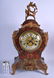 A LARGE ANTIQUE FRENCH BOULLE Shell MANTEL CLOCK