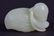 A FINE 19TH CENTURY CHINESE CARVED WHITE JADE FIGURE OF