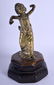 A 19TH CENTURY INDIAN BURMESE BRONZE FIGURE OF A