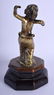 A 19TH CENTURY INDIAN BURMESE BRONZE FIGURE OF A - 2