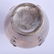 A VINTAGE SILVER TEA CADDY. 3 oz. 10 cm high. - 3