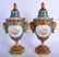 A PAIR OF 19TH CENTURY FRENCH SEVRES PORCELAIN VASES - 2