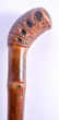 A 19TH CENTURY JAPANESE MEIJI PERIOD BAMBOO WALKING