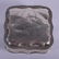 AN ANTIQUE DUTCH SILVER BOX. 1 oz. 5 cm square.