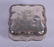 AN ANTIQUE DUTCH SILVER BOX. 1 oz. 5 cm square. - 2
