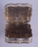 AN ANTIQUE DUTCH SILVER BOX. 1 oz. 5 cm square. - 3