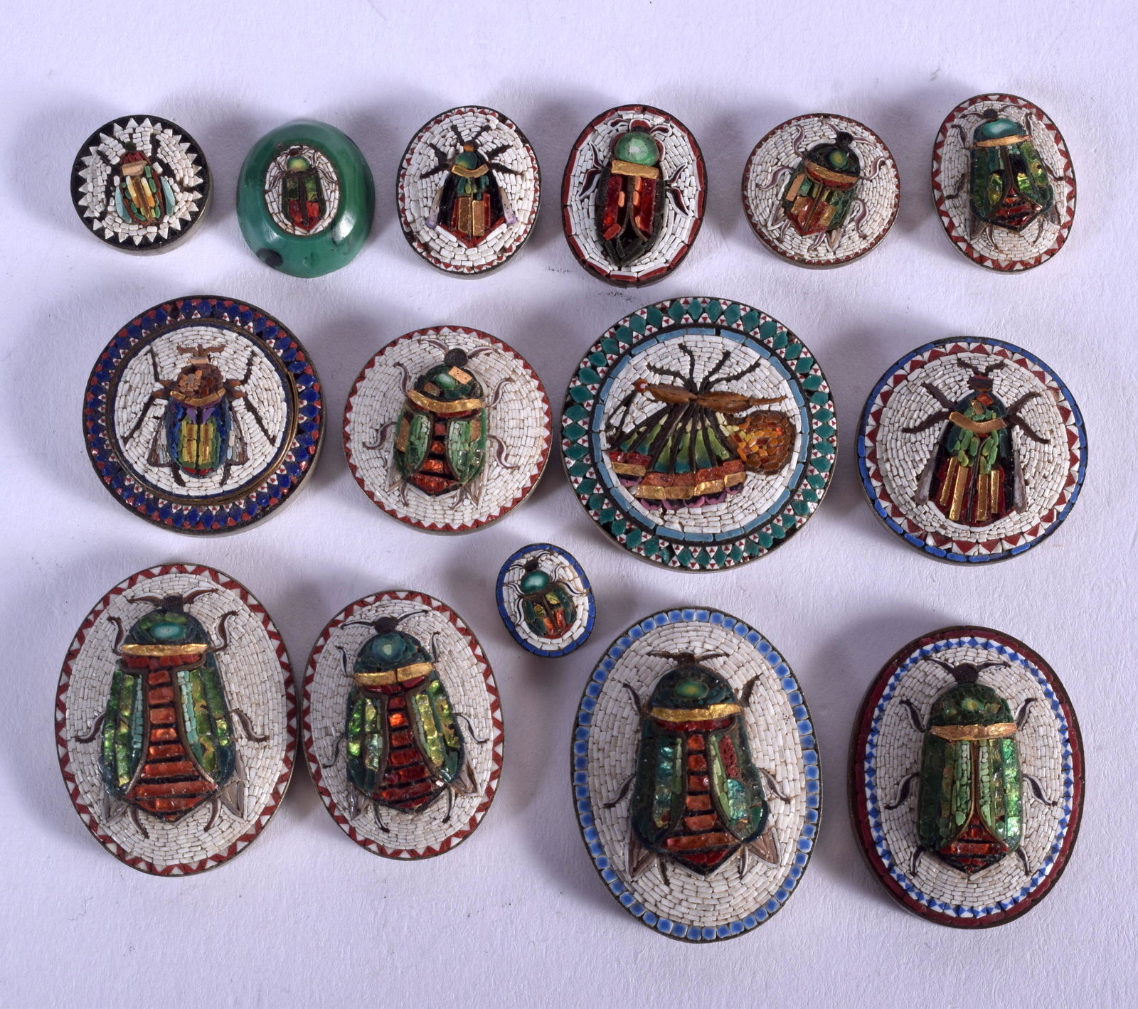 A LOVELY COLLECTION OF 19TH CENTURY ITALIAN MICRO (1 of 2)