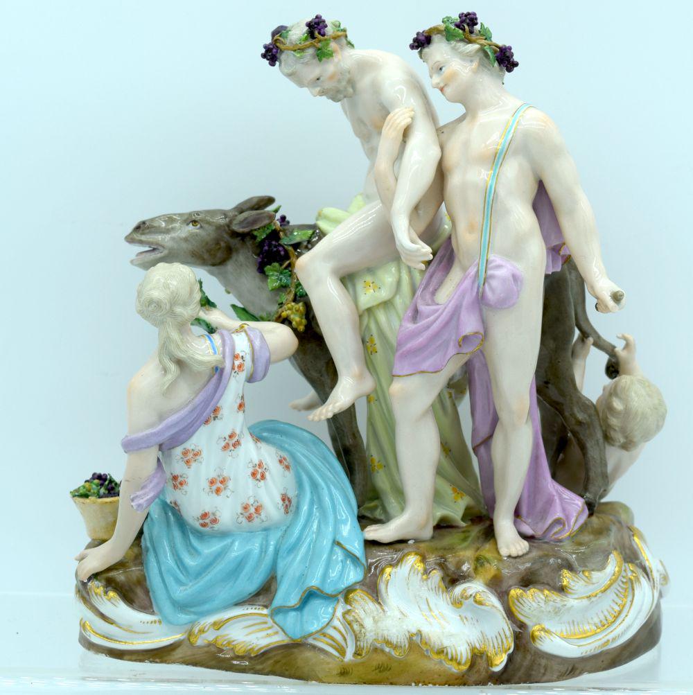A 19TH CENTURY GERMAN MEISSEN ERNST TEICHERT PORCELAIN (1 of 7)