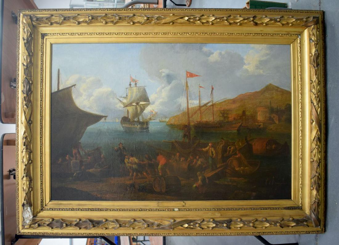 Continental School (18th/19th Century) Oil on canvas, (1 of 6)