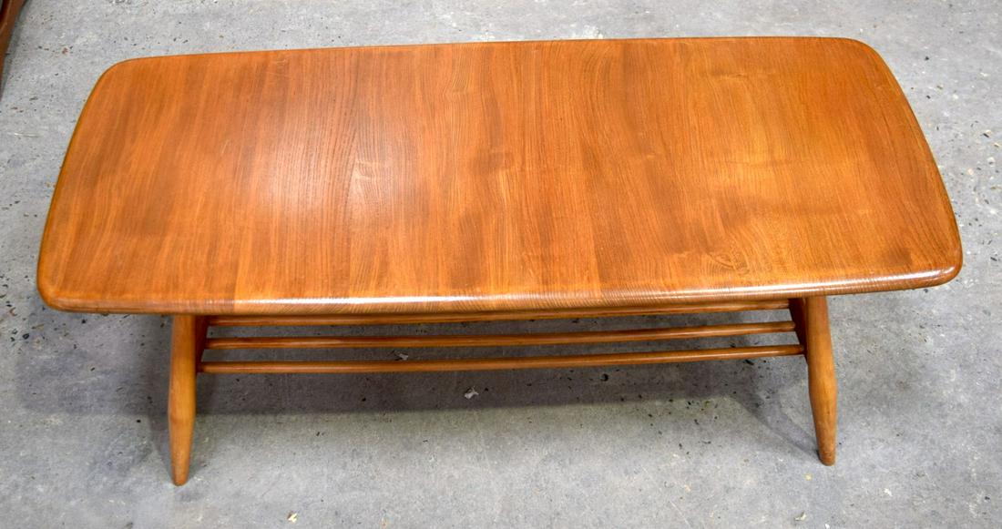 An Ercol Coffee table 105 x 46 x 37cm.: An Ercol Coffee table 105 x 46 x 37cm.