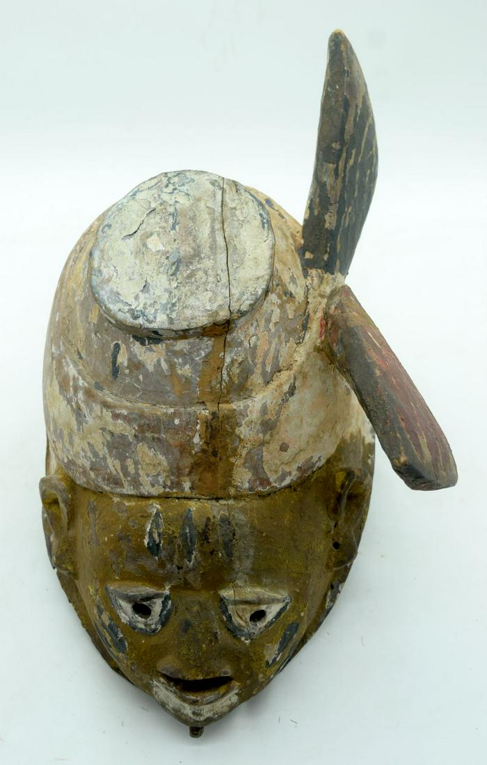 TRIBAL AFRICAN ART - YORUBA GELEDE MASK from Nigeria. (1 of 4)