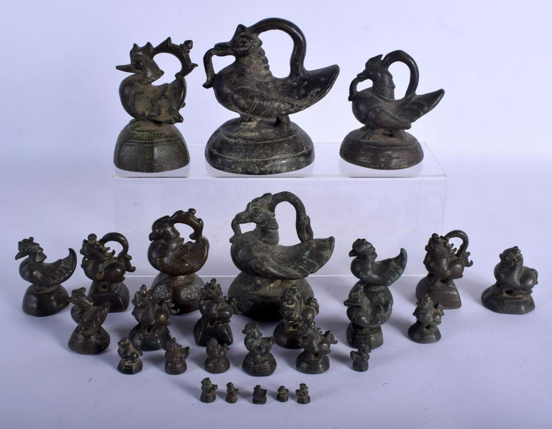 A COLLECTION OF 19TH CENTURY SOUTH EAST ASIAN BRONE (1 of 10)