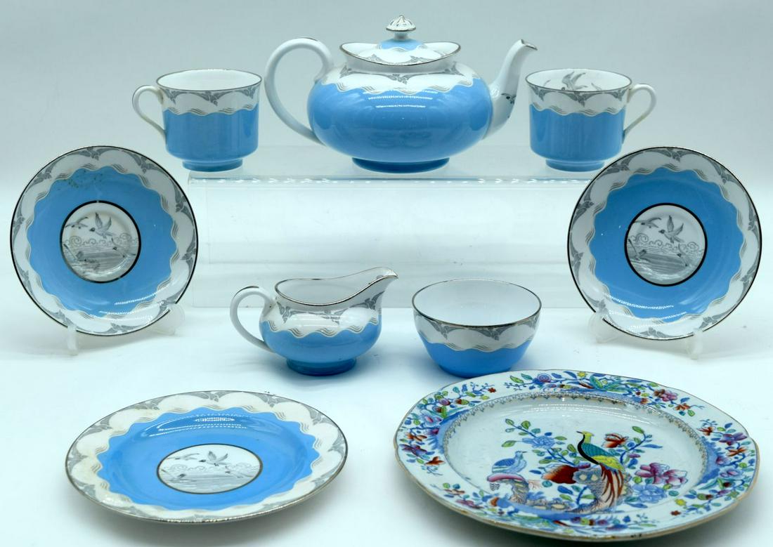 A collection of Spode Tea ware and a Spode Oriental: A collection of Spode Tea ware and a Spode Oriental pattern plate (10).