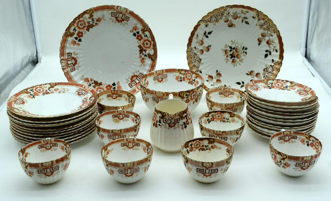 A Staffordshire 19th Century part tea set (Qty) (1 of 8)