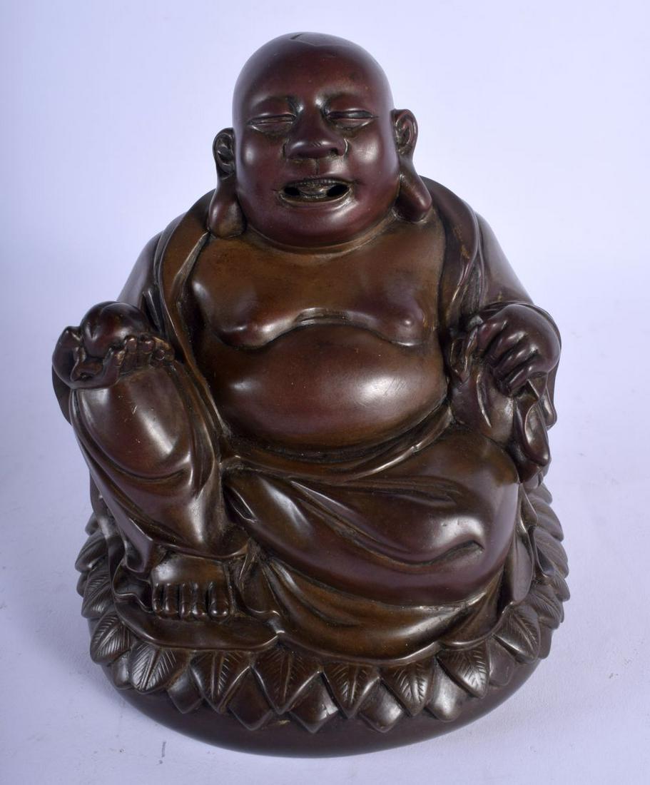 A LATE 18TH/19TH CENTURY CHINESE BRONZE FIGURE OF A (1 of 4)