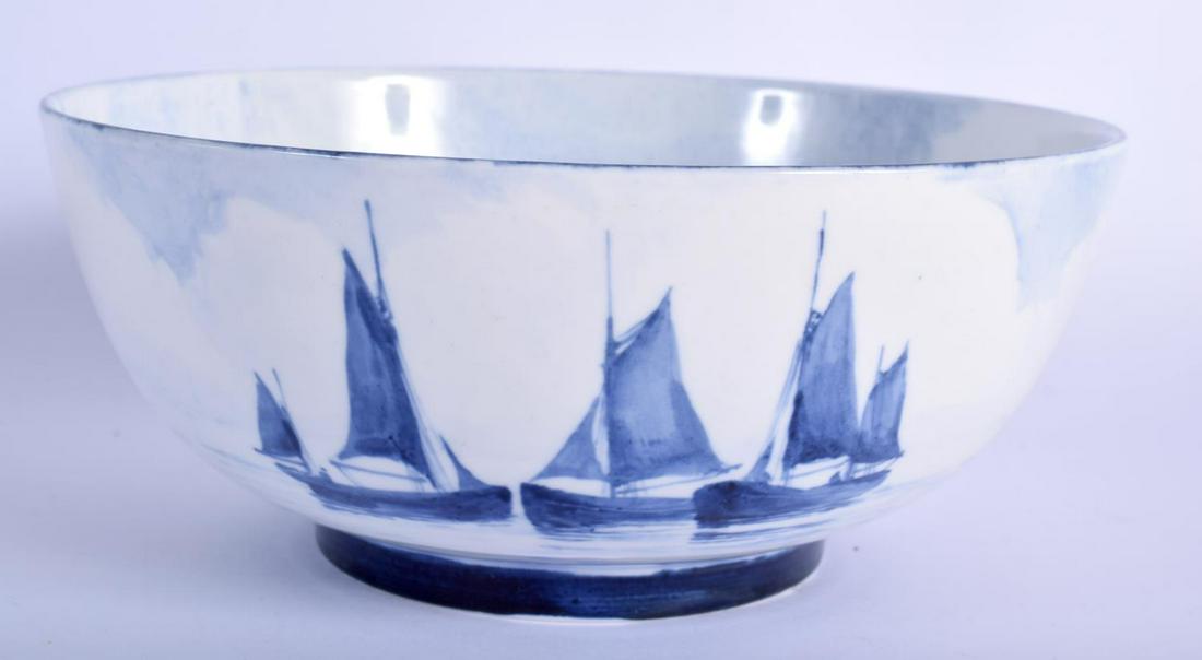 Royal Crown Derby bowl painted inside and out with (1 of 4)