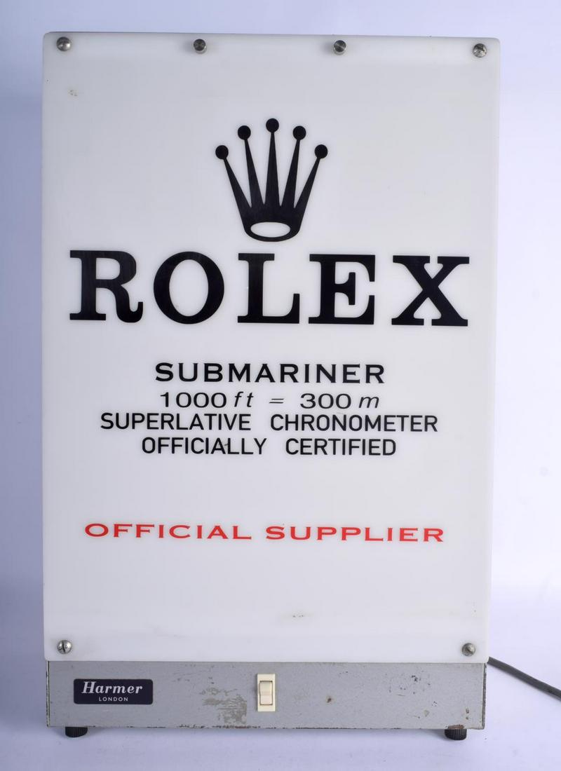 A RARE VINTAGE ROLEX SUBMARINER OFFICAL SUPPLIER (1 of 2)