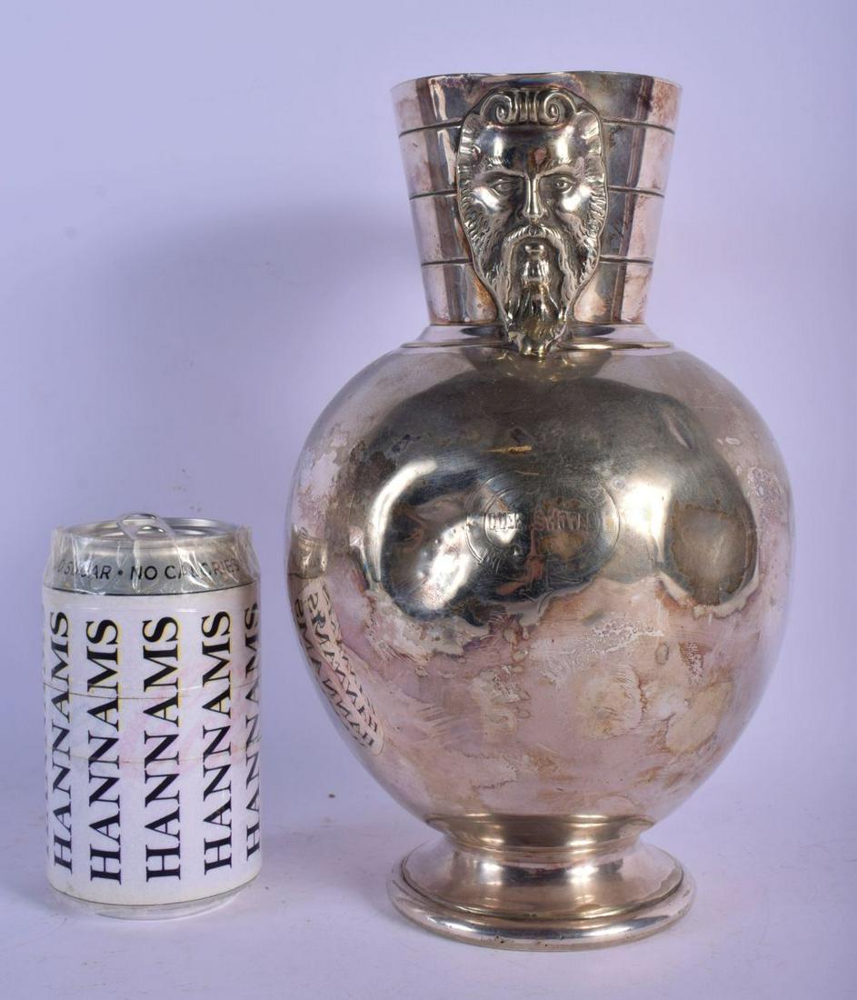 A RARE ARTS AND CRAFTS SILVER PLATED QUEENS HOTEL (1 of 5)