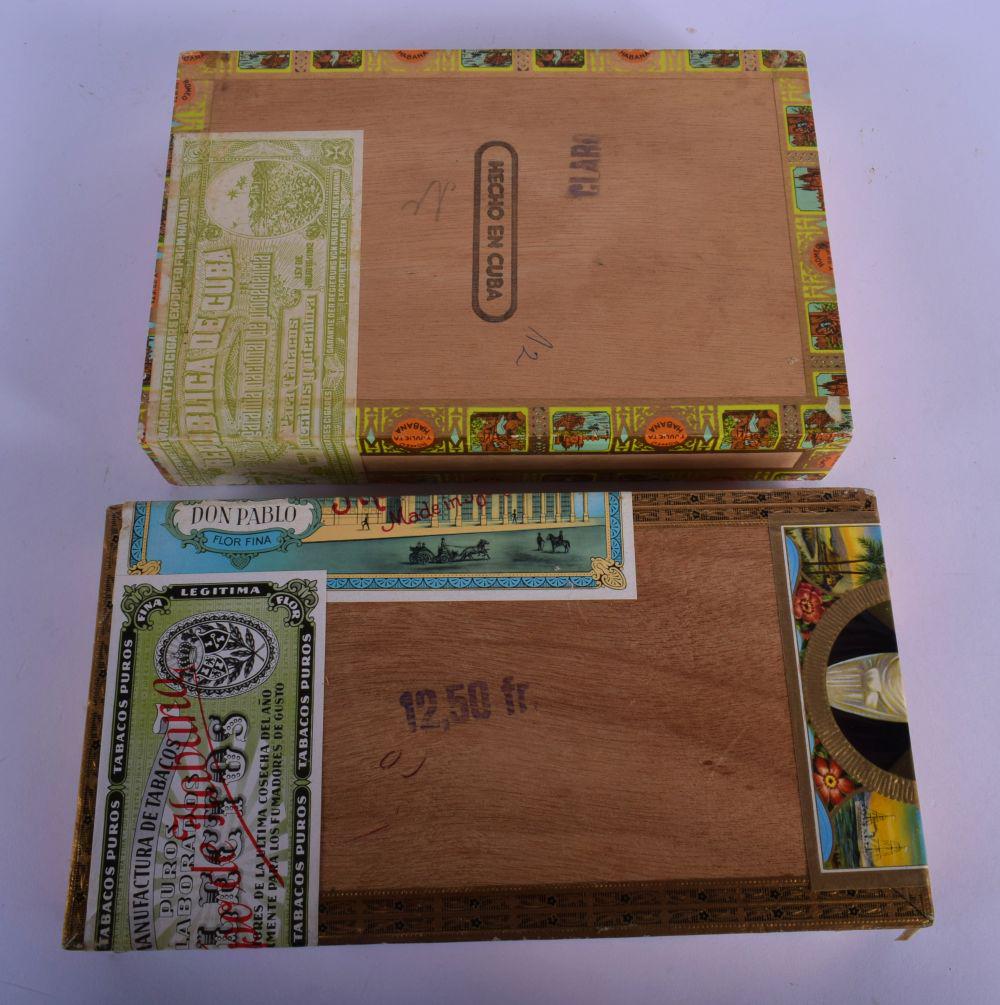TWO BOXES OF SEALED CUBAN CIGARS Don Pablo A RYC a &