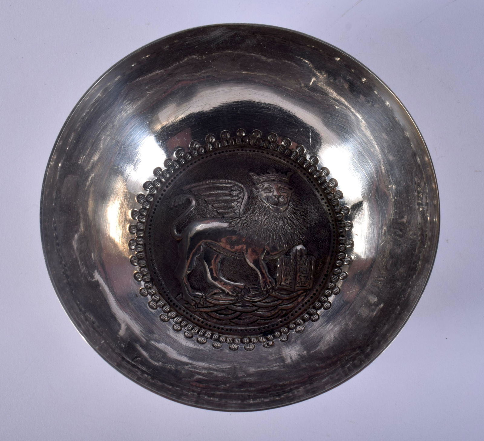 A MEXICAN SILVER BOWL. 127 grams. 12 cm wide. (1 of 6)