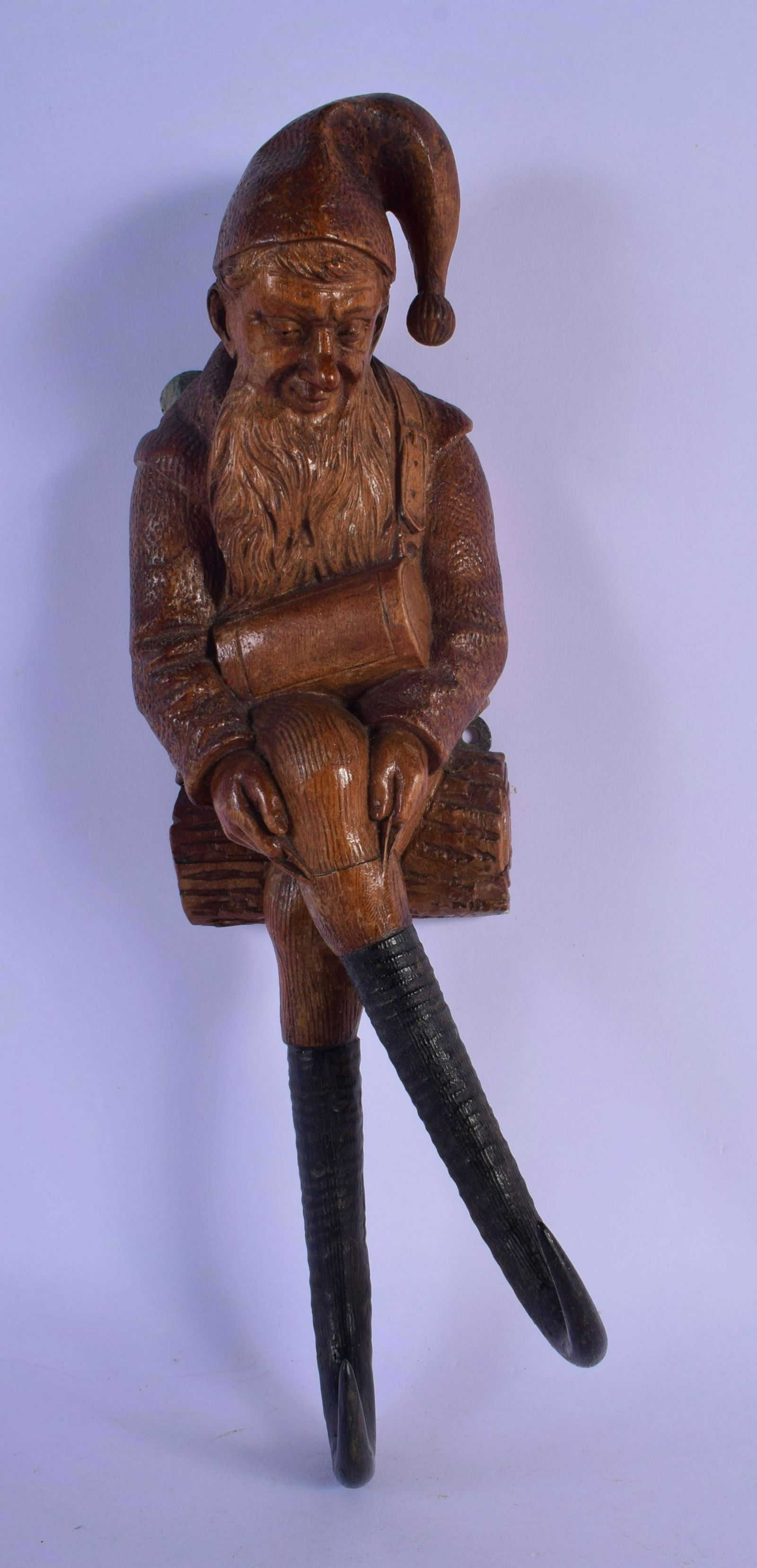 A RARE 19TH CENTURY BAVARIAN BLACK FOREST GNOME COAT (1 of 5)