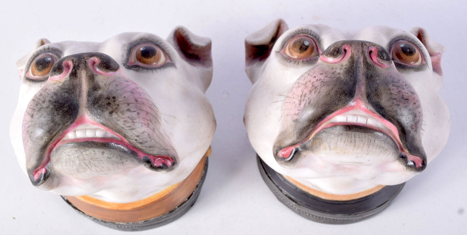 A pair of Continental pottery 18th century  Stirrup (1 of 4)