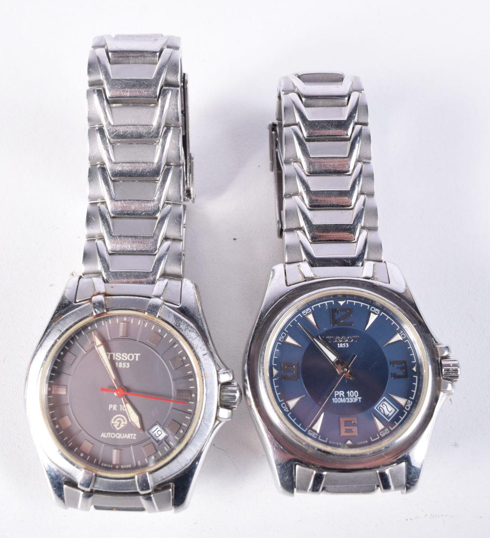 2 X TISSOT 1853 WATCHES.  4.1cm incl crown (2) (1 of 4)