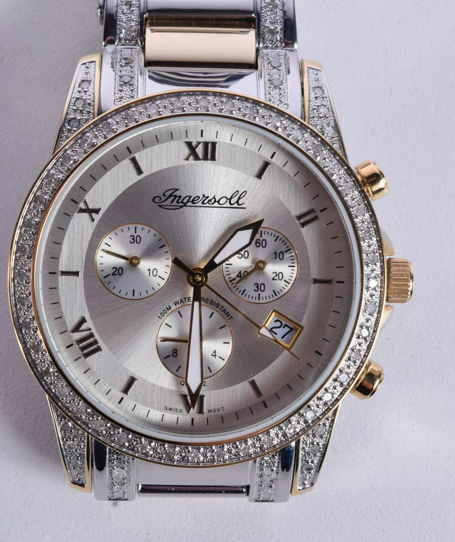 BOXED INGERSOLL WATCH.  Dial 4.4cm incl crown (1 of 4)