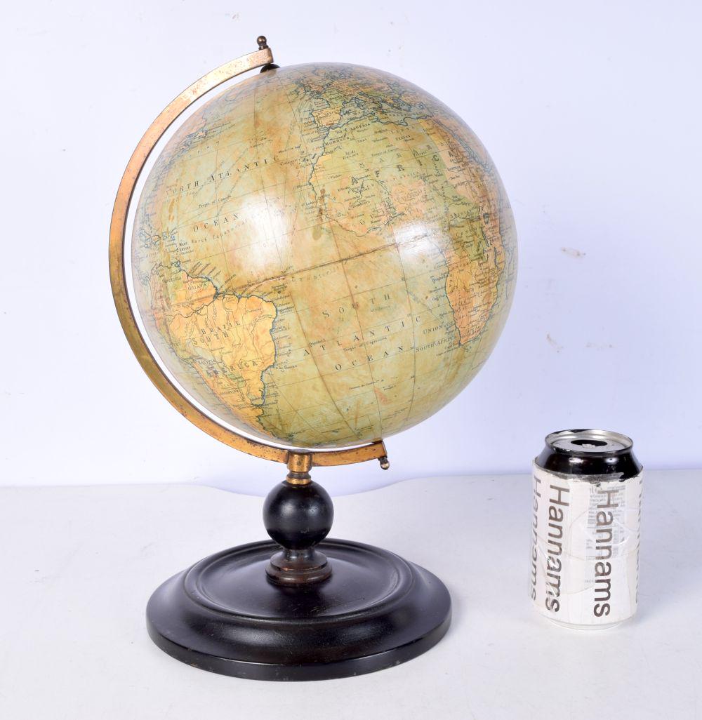 An antique Philips Terrestrial globe  36 cm (1 of 2)