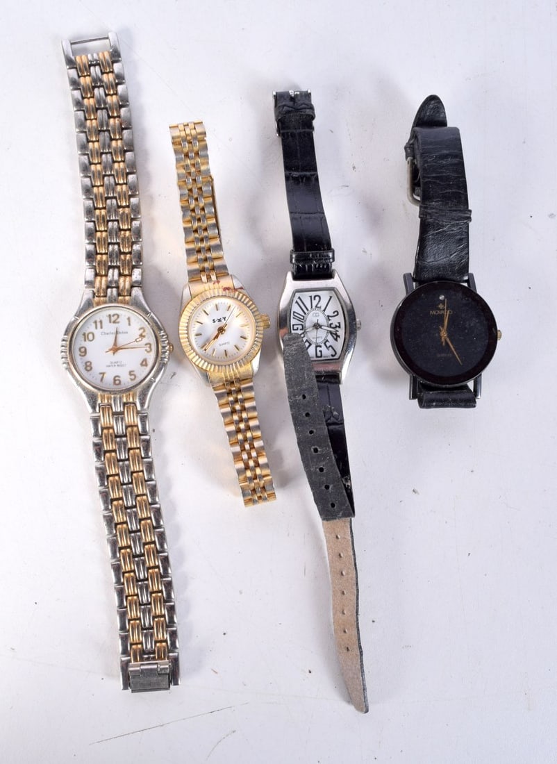 FOUR ASSORTED FASHION WATCHES.  All NOT working (4) (1 of 4)