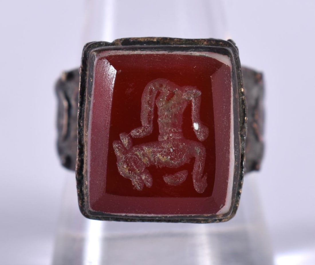 A Copper Seal Ring.  Size S, weight 9.9g (1 of 4)