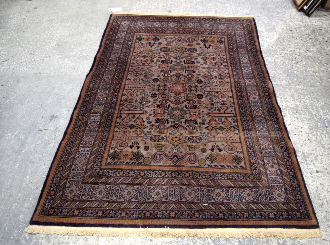 An Armenian rug 210 x 132 cm.: An Armenian rug 210 x 132 cm.