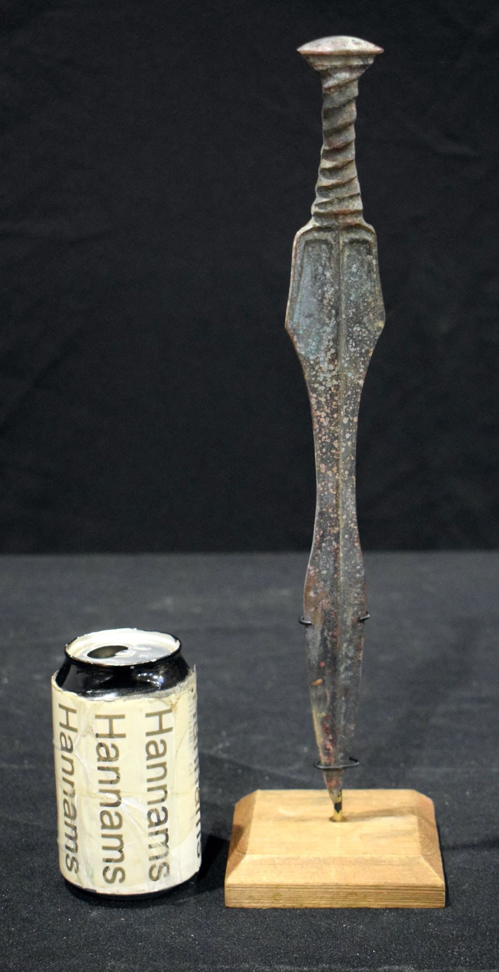 A Central Asian bronze Dagger 35 cm. (1 of 2)