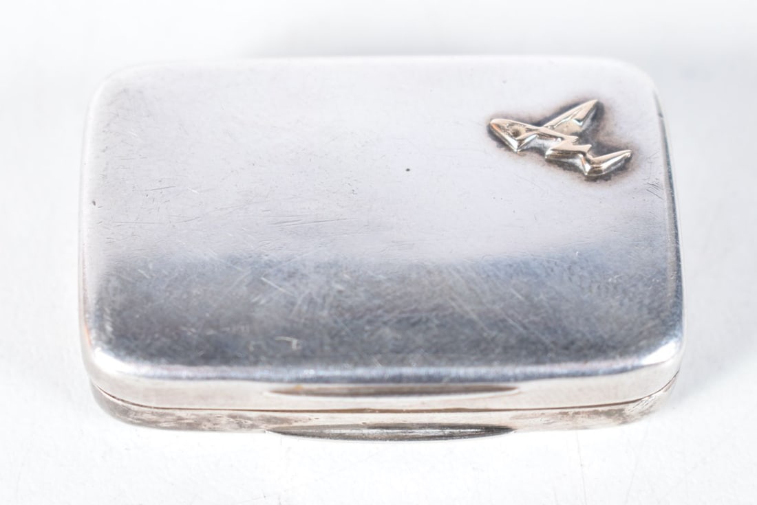 AN ANTIQUE SILVER VINAIGRETTE. Birmingham 1808. 19 grams. 3.5 cm x 2.5 cm. (1 of 4)