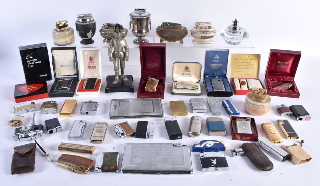 ASSORTED VINTAGE LIGHTERS. (qty) (1 of 11)