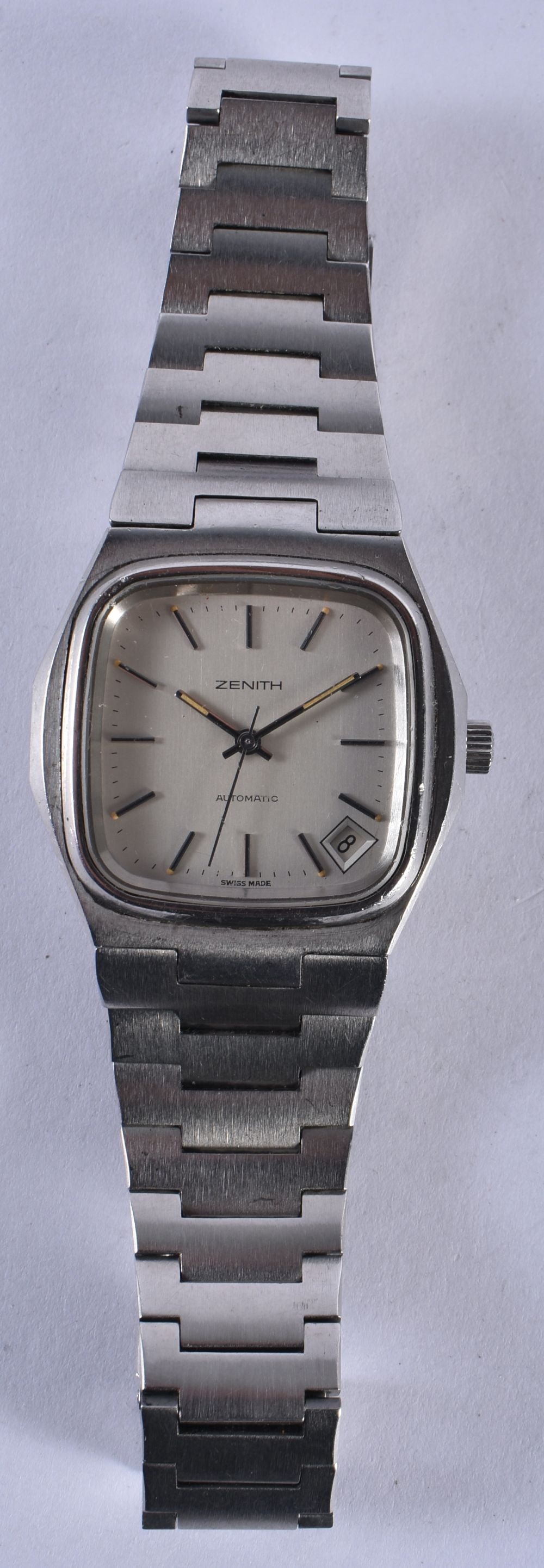 Mens Vintage Zenith TV Dial Watch. Movement ? Automatic. WORKING - Tested For Time. Case Diameter (I (1 of 3)