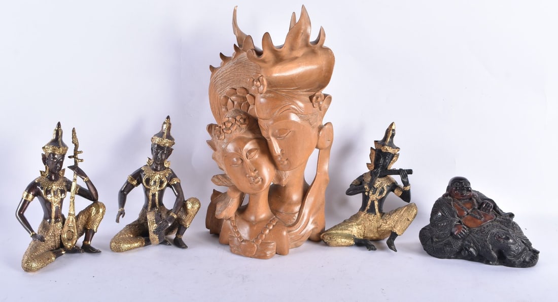 ASSORTED THAI BRONZES etc. (qty) (1 of 10)