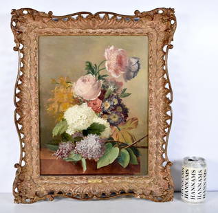 Maria Margaretha van Os (1780-1862) Framed still life of flowers 38 x 29cm.: Maria Margaretha van Os (1780-1862) Framed still life of flowers 38 x 29cm.
