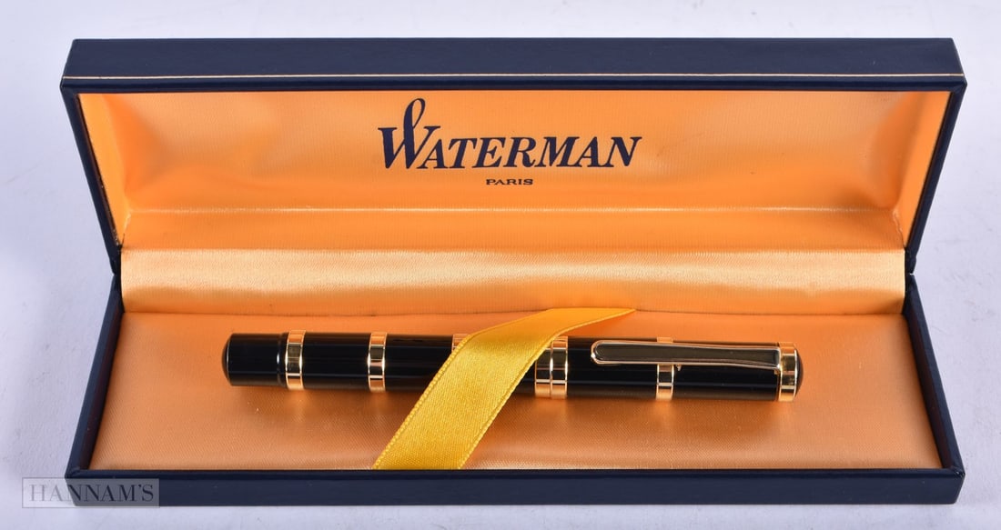 A Boxed Waterman of Paris Fountain Pen, 13.2cm long (1 of 3)