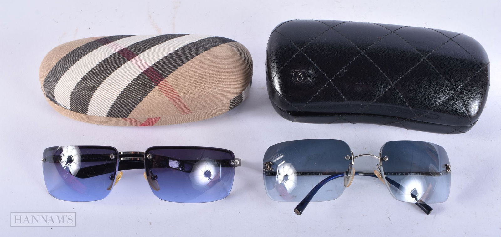 Collection of Designer Chanel, Burberry Sunglasses x 2. (2) (1 of 5)