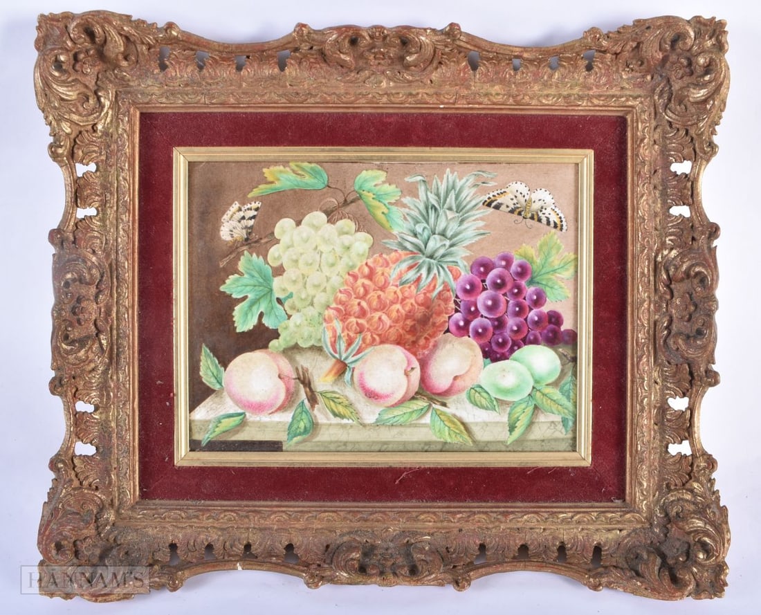 Derby rectangular plaque, painted by Sampson Hancock, signed to verso, dated May 31 1865, Derby, wit (1 of 6)