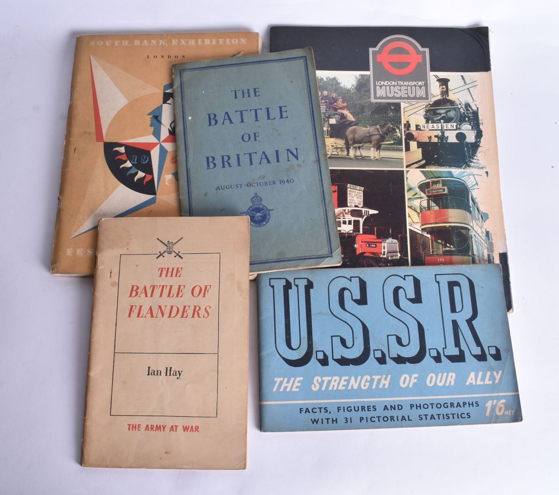 USSR Strength of our ally, London Exhibition brochures, Ephemera. (qty): USSR Strength of our ally, London Exhibition brochures, Ephemera. (qty)