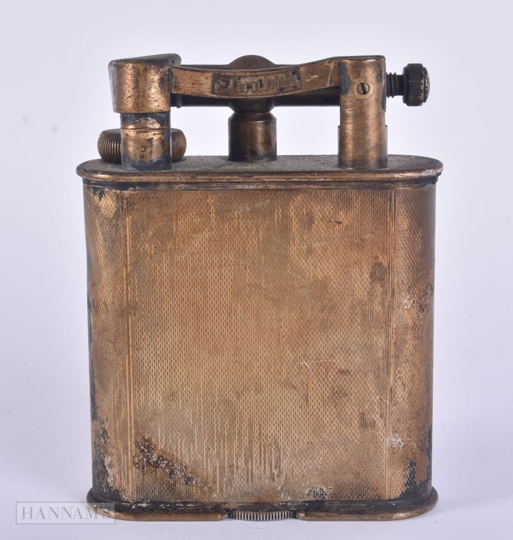 Dunhill Lift Arm Lighter. 10.5 cm x 7.5 cm.: Dunhill Lift Arm Lighter. 10.5 cm x 7.5 cm.