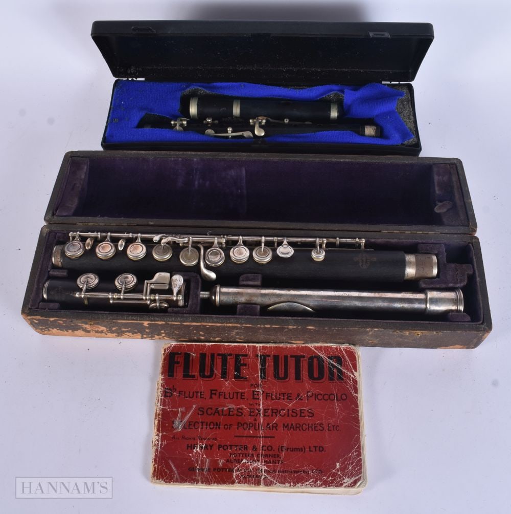Vintage Flute Buffet Crampon Untested Instrument w/ Hard Case, together with Vintage Flute Untested (1 of 6)