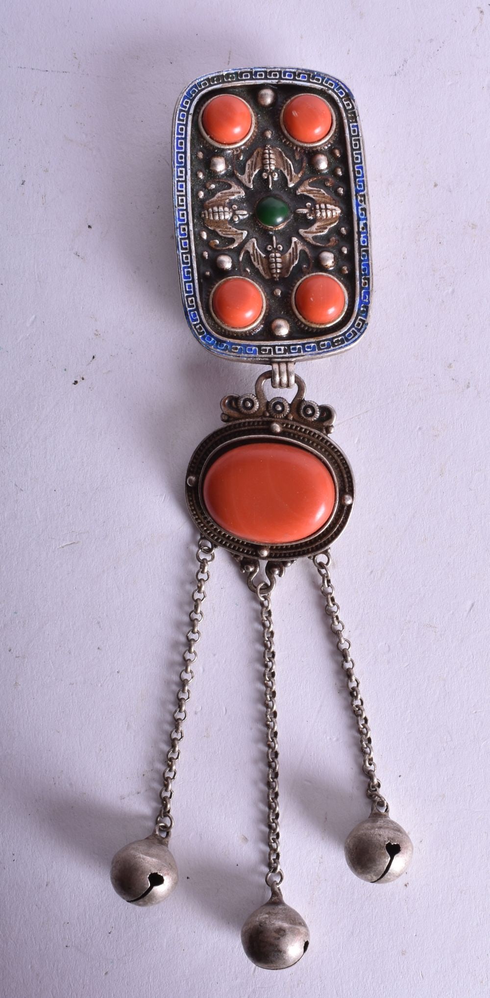 A CHINESE BUCKLE. 81 grams. 17.5 cm wide.: A CHINESE BUCKLE. 81 grams. 17.5 cm wide.