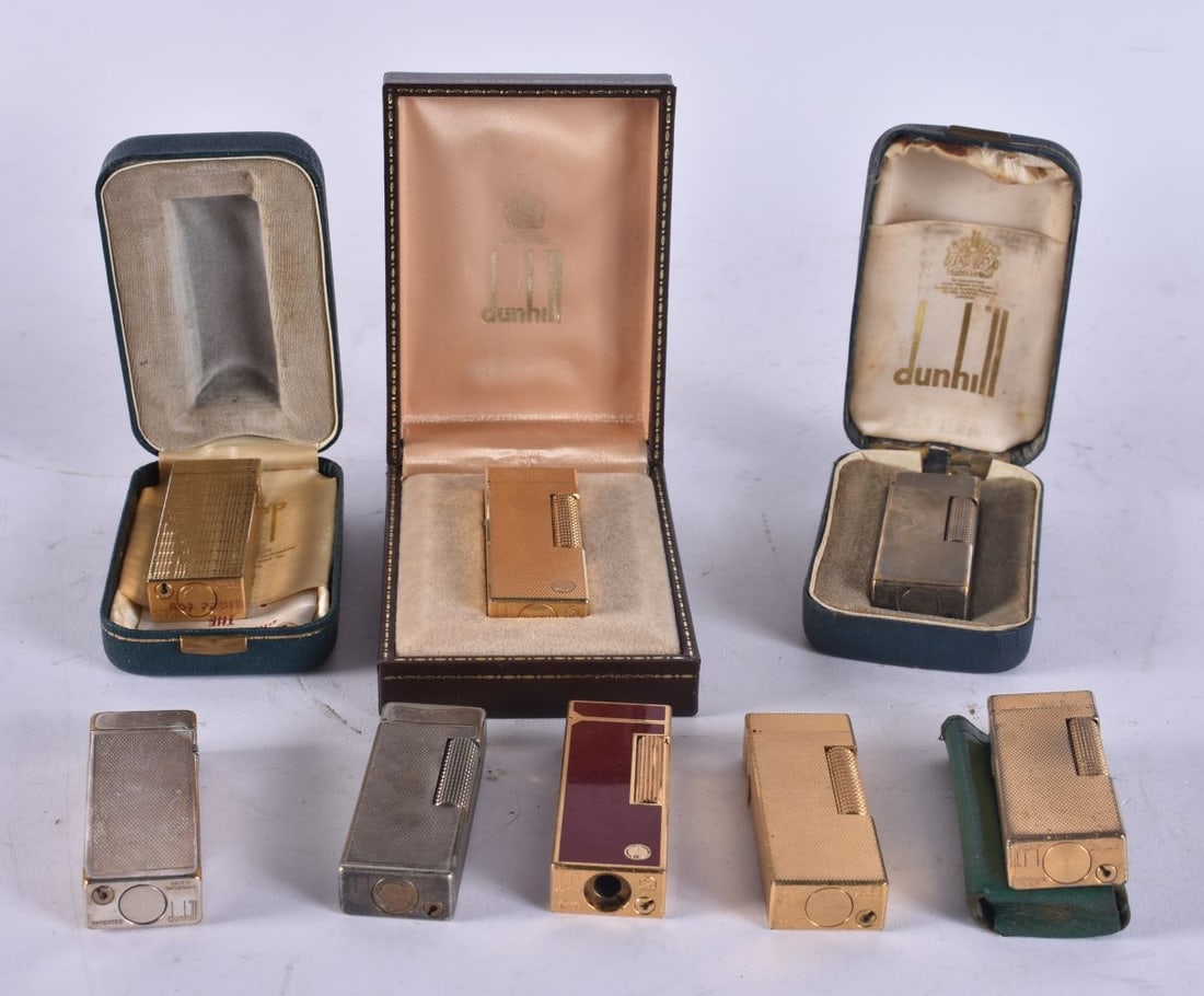 ASSORTED DUNHILL LIGHTERS. (qty) (1 of 3)
