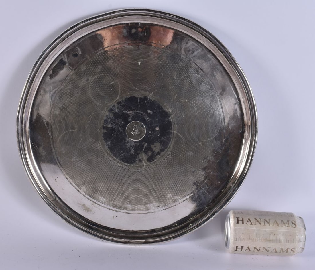 A CUNARD MARITIME SILVER PLATED TRAY. 35 cm wide.: A CUNARD MARITIME SILVER PLATED TRAY. 35 cm wide.