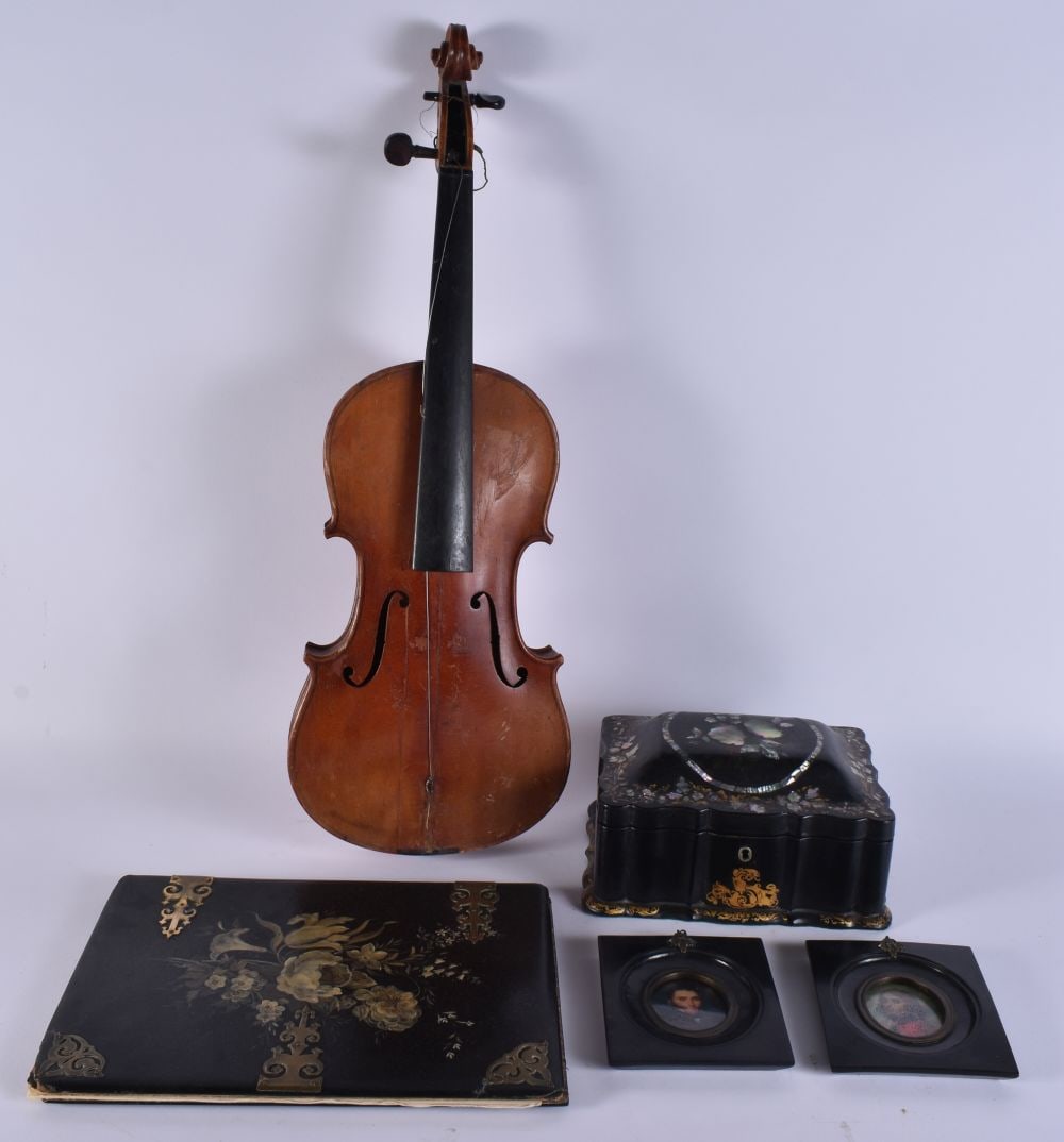 A VIOLIN etc. (qty) (1 of 12)