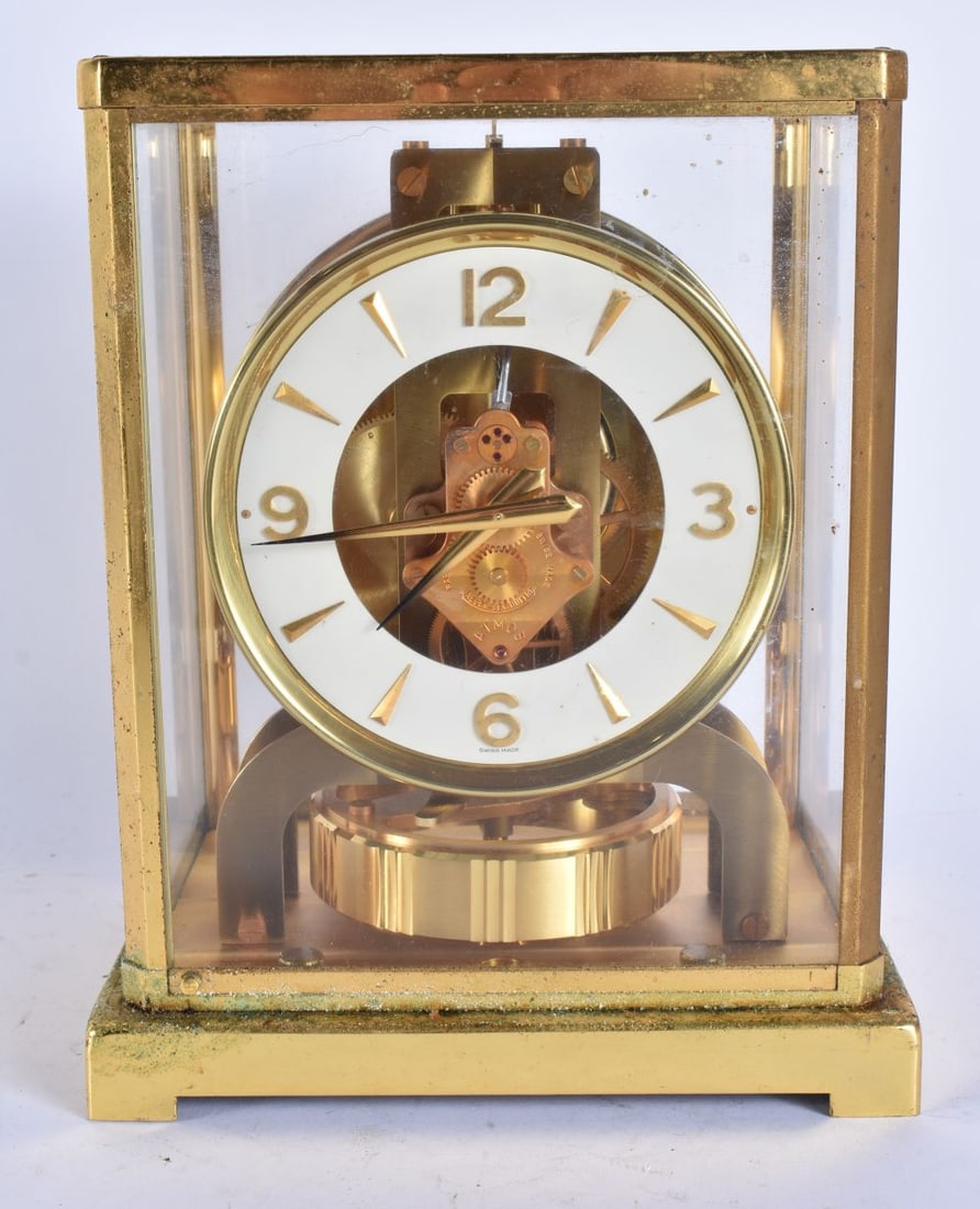 A JAEGER LE COULTRE ATMOS CLOCK No 263089. 24 cm x 15 cm. (1 of 7)